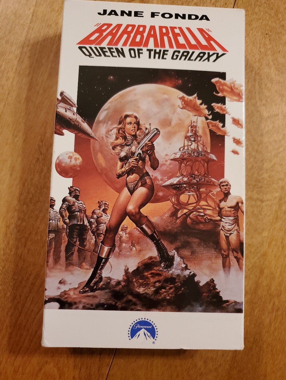 Barbarella Queen Of The Galaxy VHS Paramount  Sci-Fi Fantasy